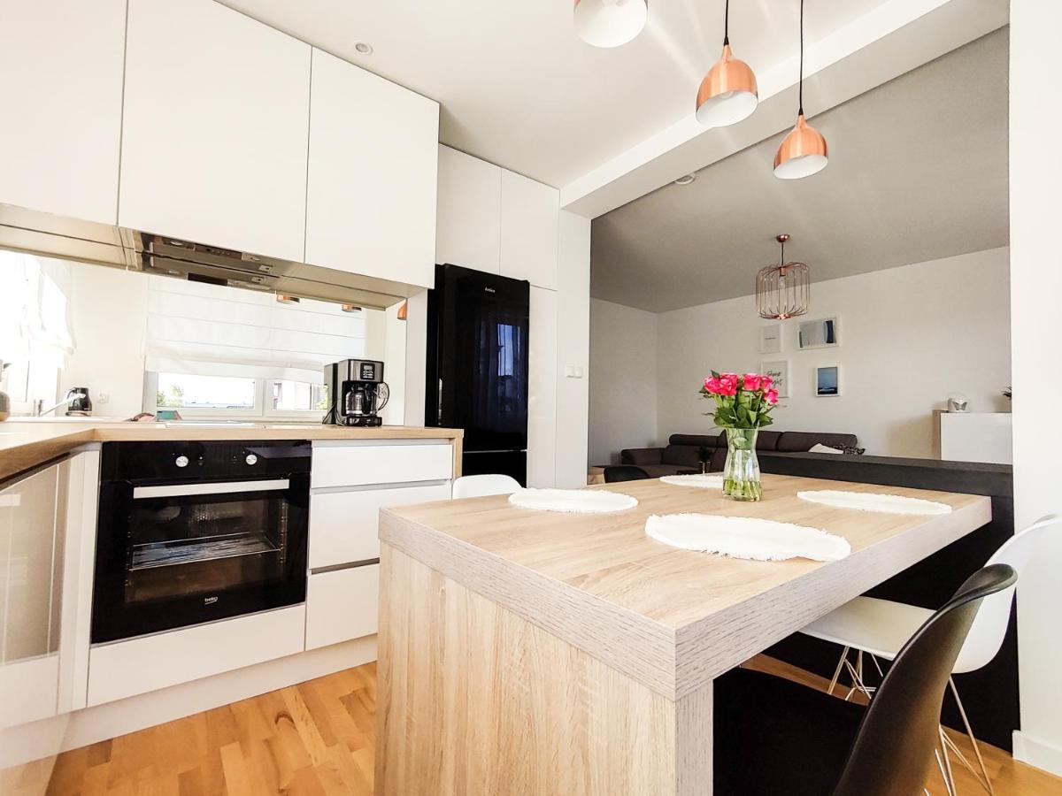 Ferienwohnung Morze Wrzosow Luxflats Jastrzębia Góra Exterior foto