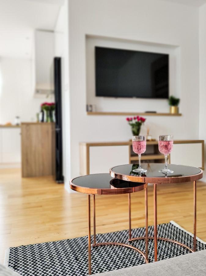 Ferienwohnung Morze Wrzosow Luxflats Jastrzębia Góra Exterior foto