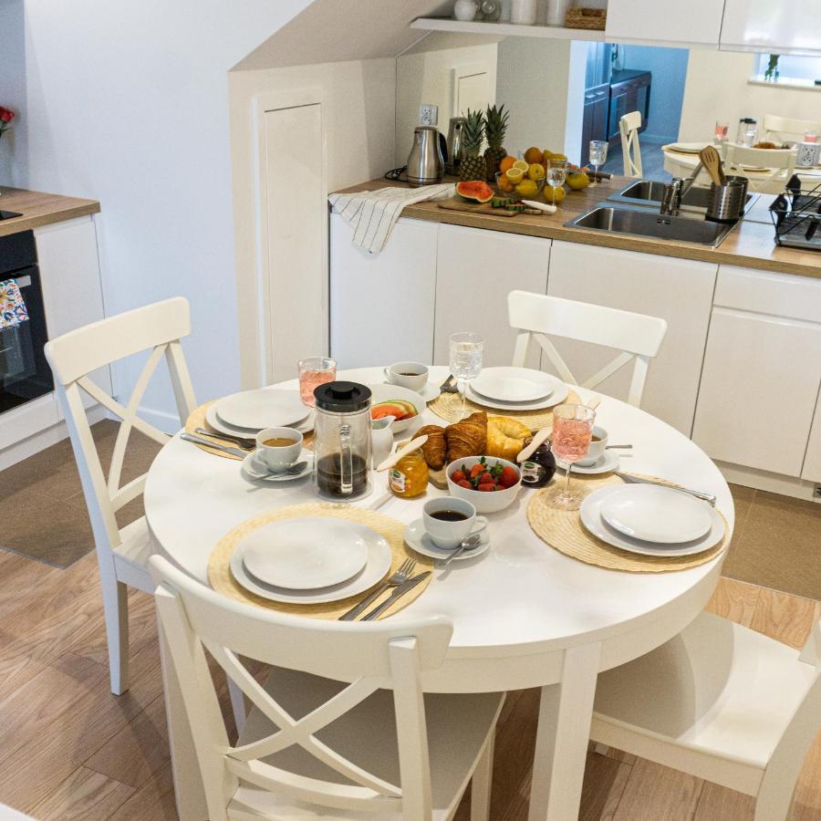 Ferienwohnung Morze Wrzosow Luxflats Jastrzębia Góra Exterior foto