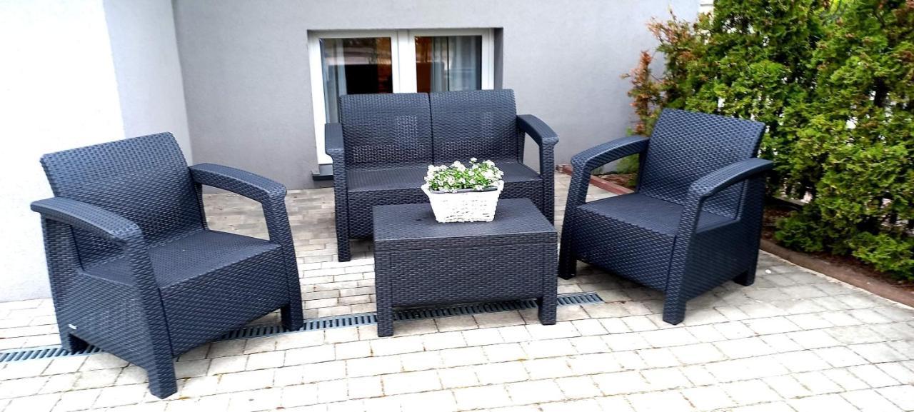 Ferienwohnung Morze Wrzosow Luxflats Jastrzębia Góra Exterior foto