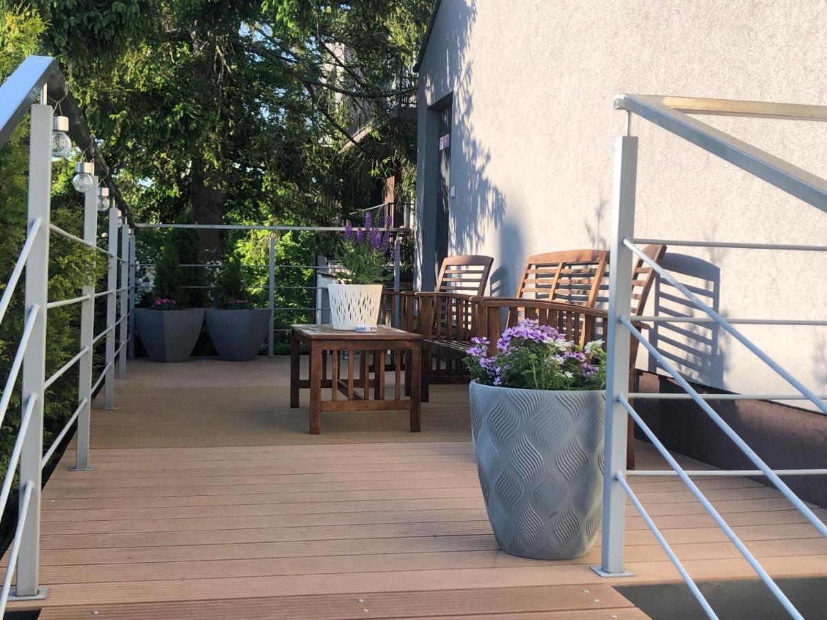 Ferienwohnung Morze Wrzosow Luxflats Jastrzębia Góra Exterior foto