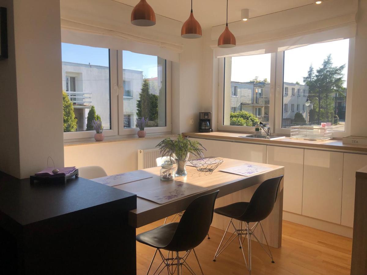 Ferienwohnung Morze Wrzosow Luxflats Jastrzębia Góra Exterior foto